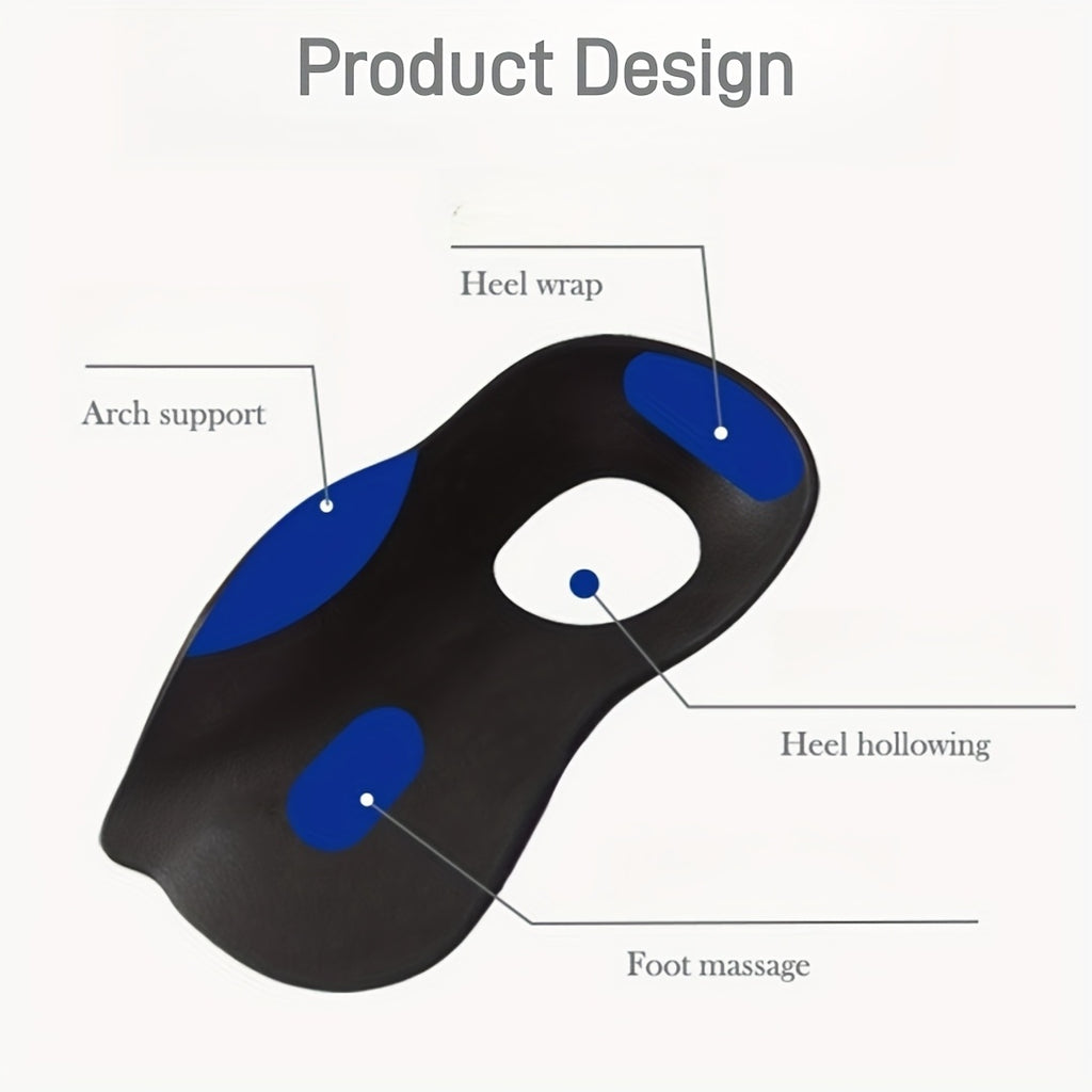a set   support insoles designed provide arch support