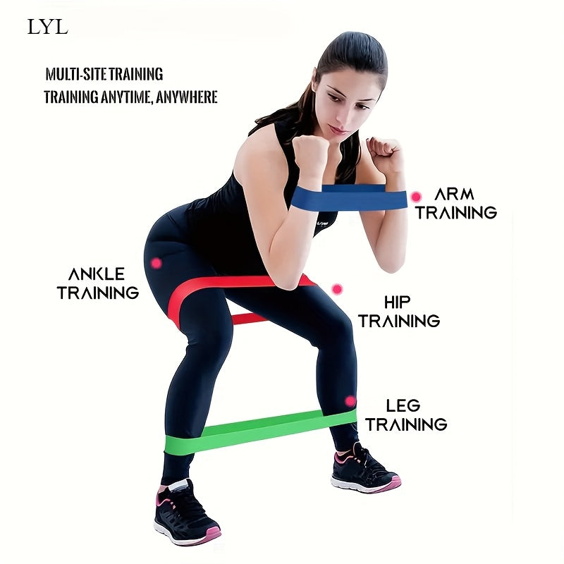 3pcs tpe light   bands non slip elastic bands yoga