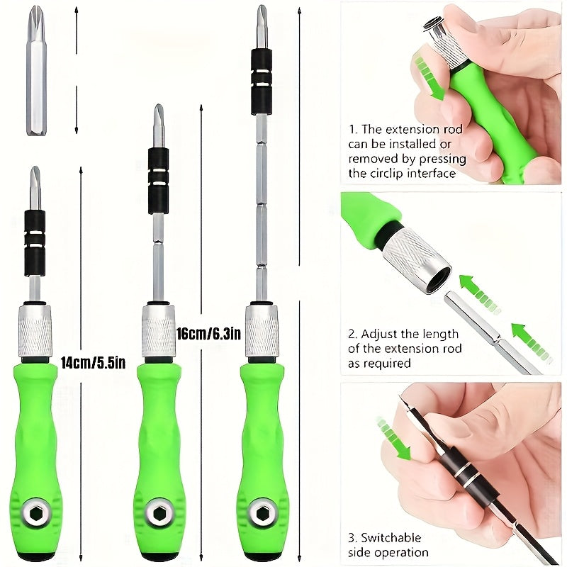 32 in 1 random colors precision screwdriver set portable