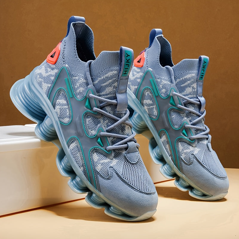 mens breathable low top sneakers running shoes