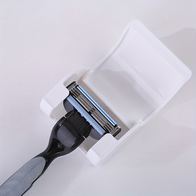 organize shower a razor hanger electric toothbrush holder