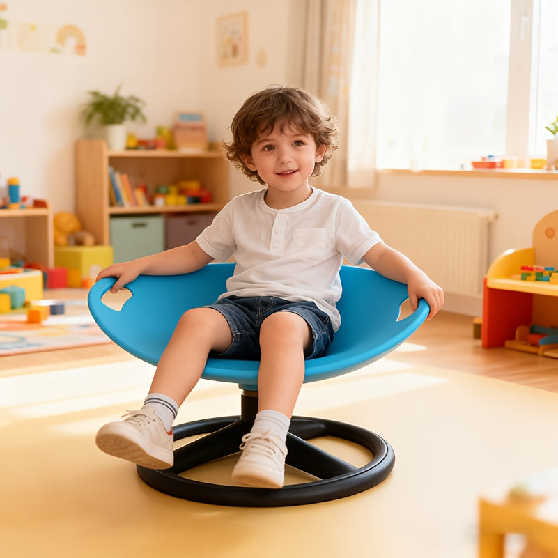 360 degree rotating sensory chair suitable oval egg shell