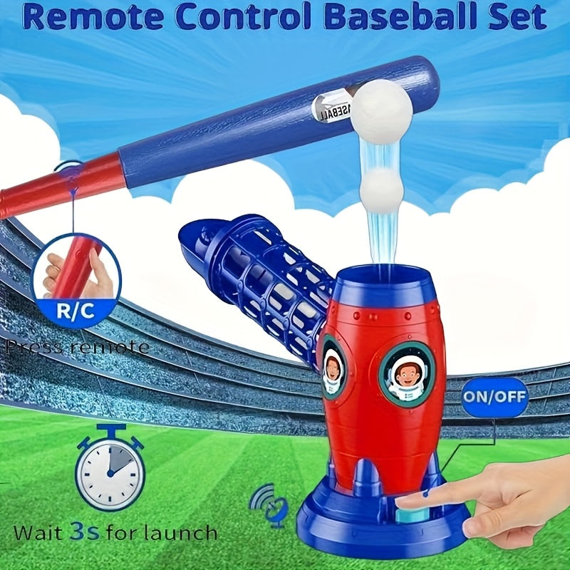 fully automatic childrens baseball machine plastic baseball