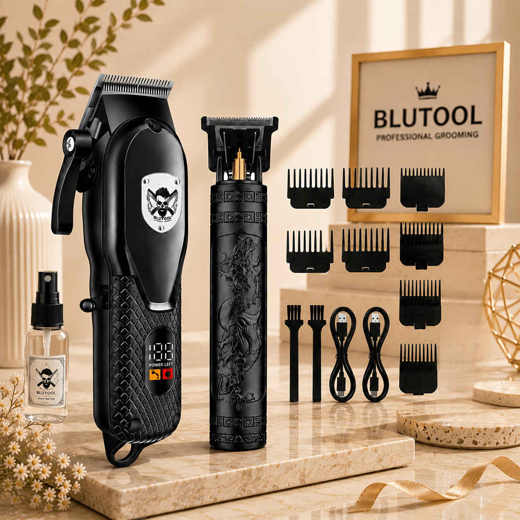 rechargeable electric grooming kit   an lcd battery