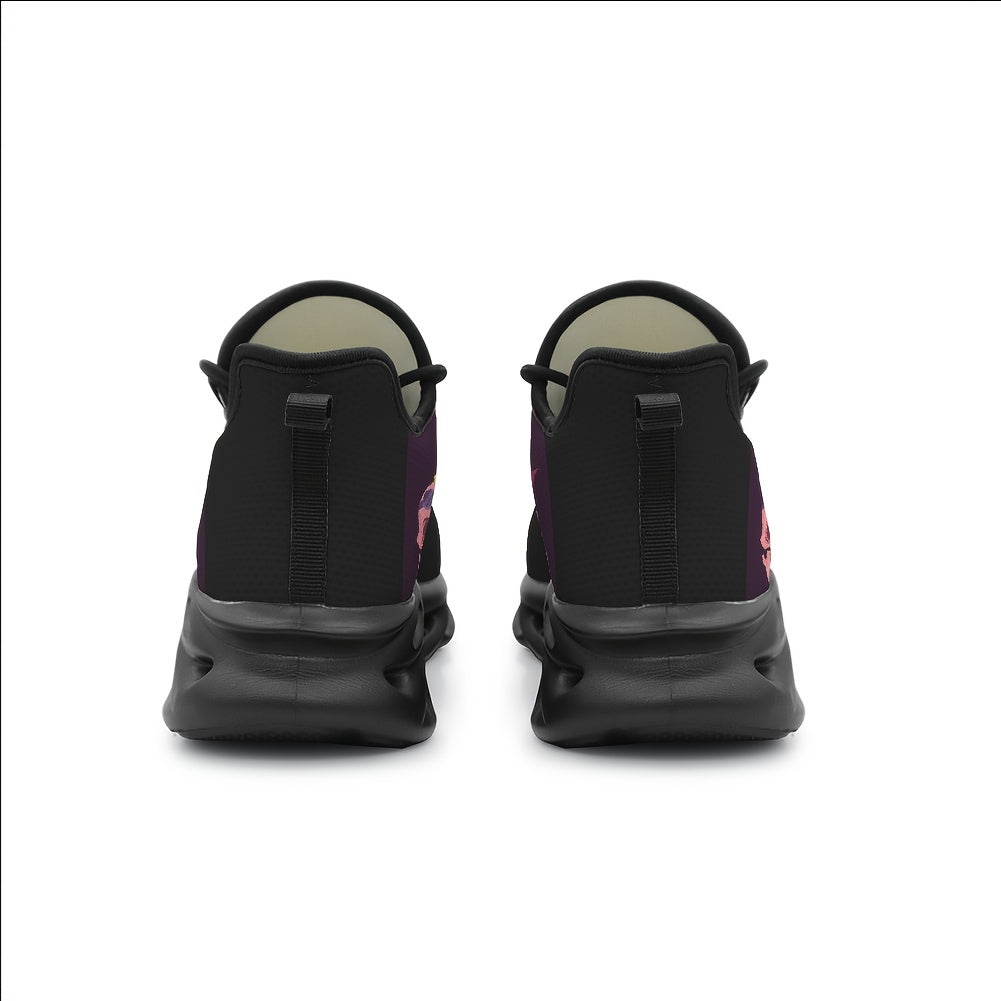 mens plus size custom casual sneakers breathable fabric
