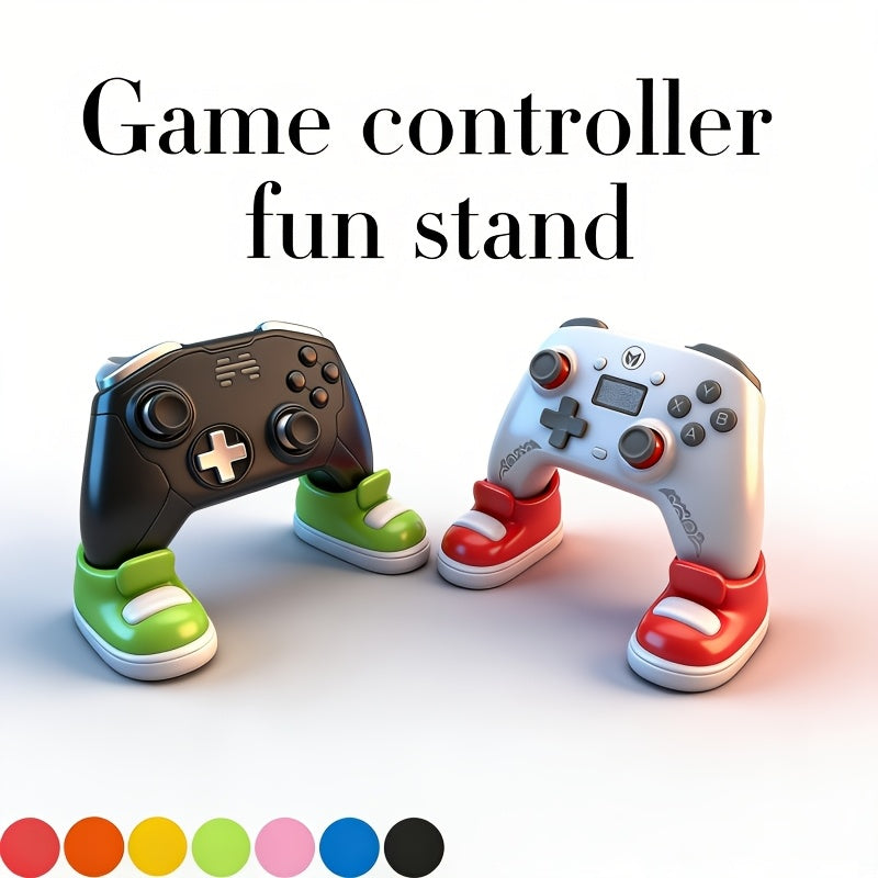 game controller fun stand colorful shoe shaped holder
