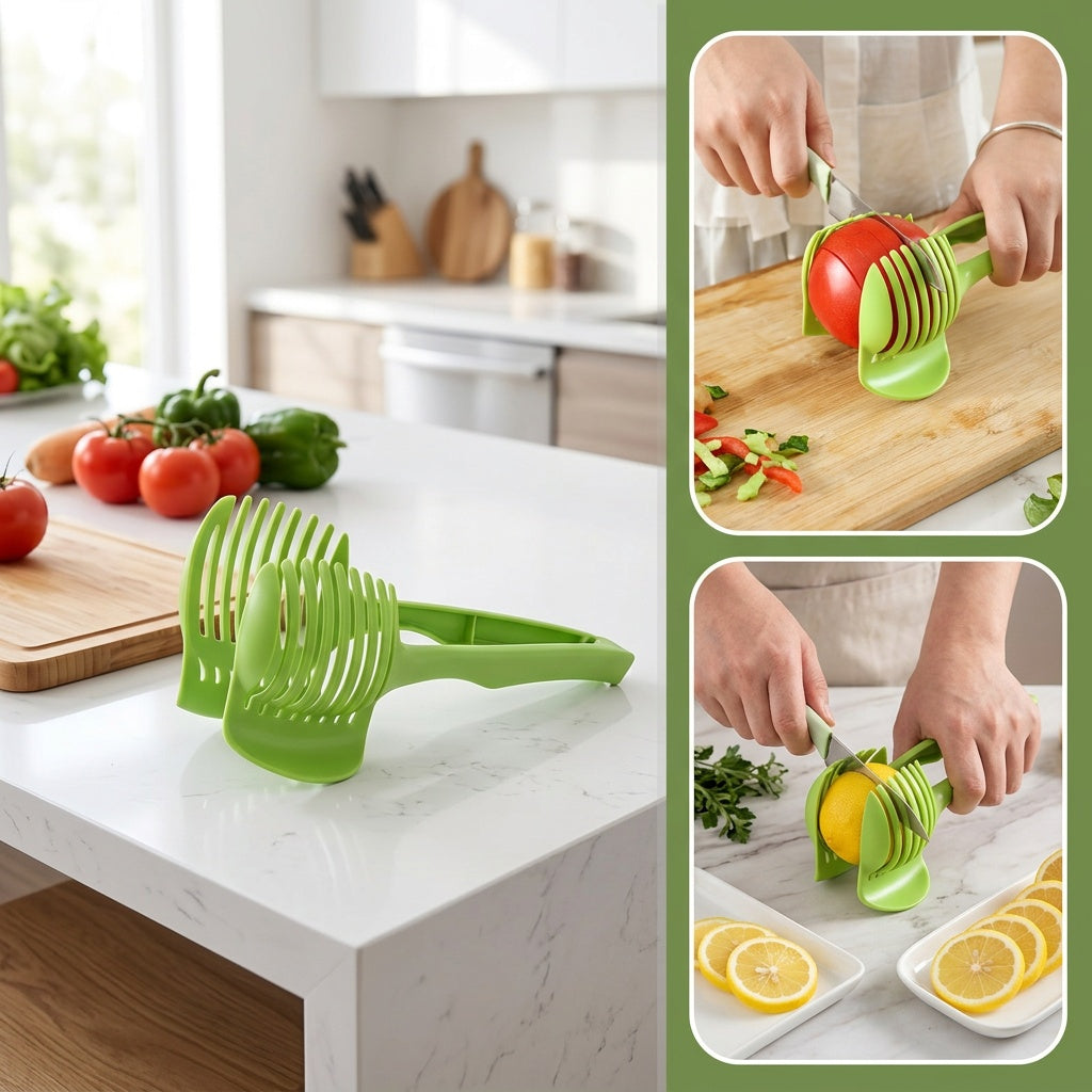 green multi functional vegetable fruit slicer food grade