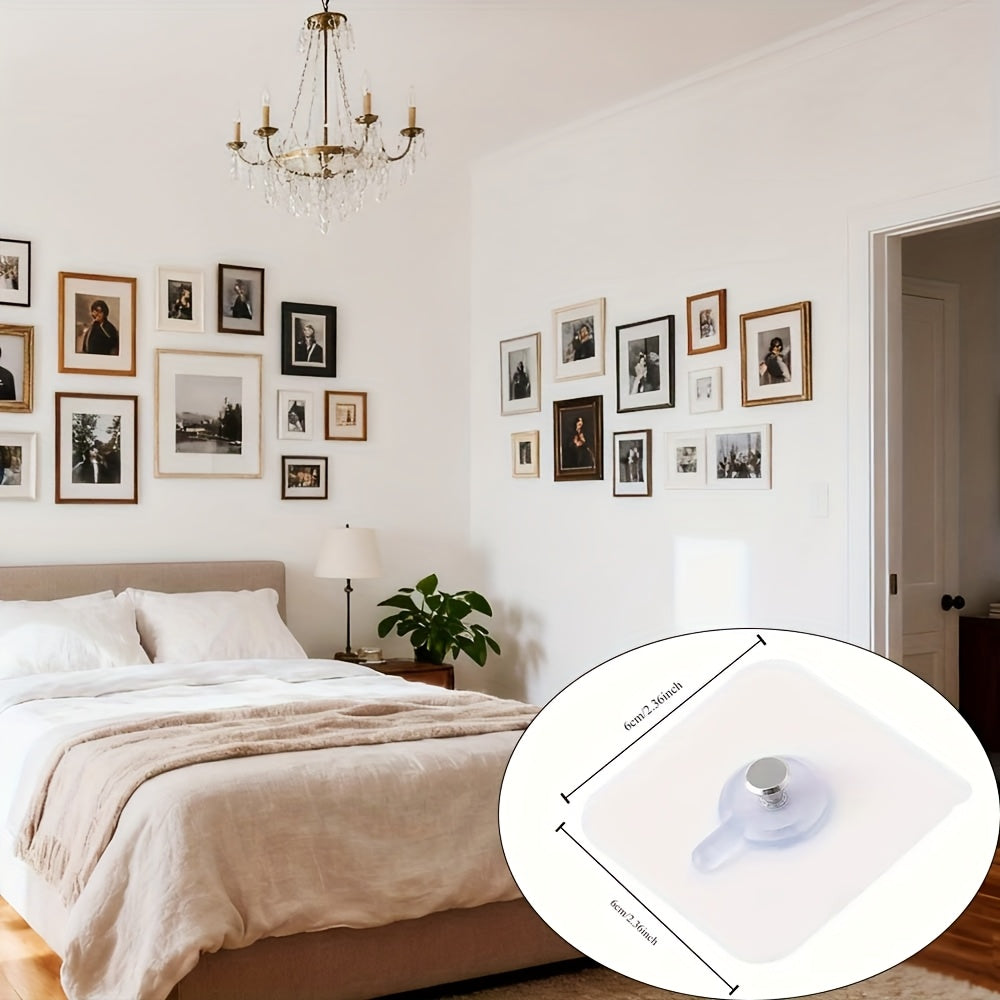 30pcs heavy duty self   wall hooks no nails drilling