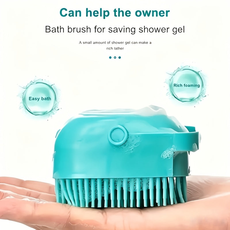 pet grooming brush dog massage brush bathing gentle pet