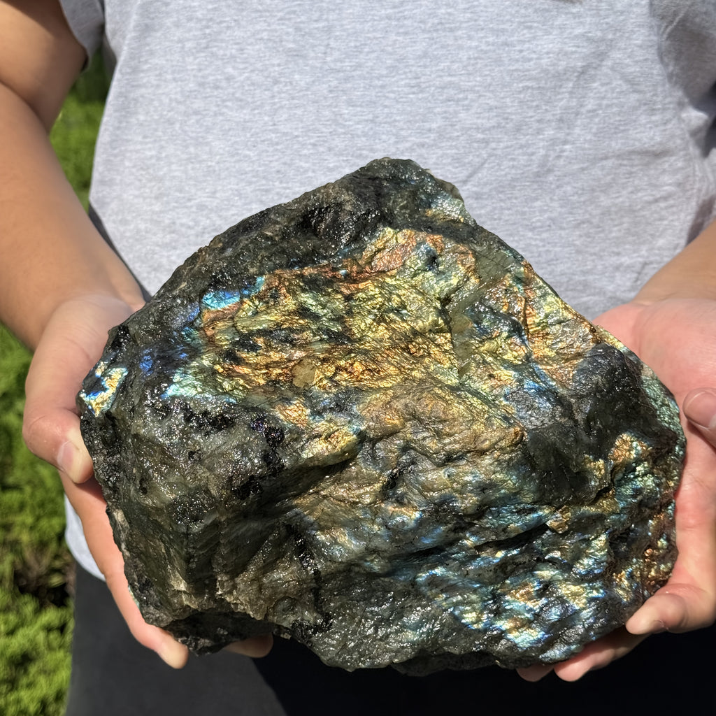 1pc random large   stone labradorite loose gemstones