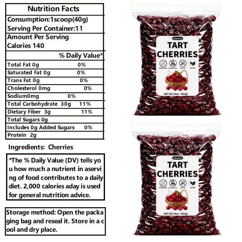 1 lb 16oz dried tart cherries suitable baking