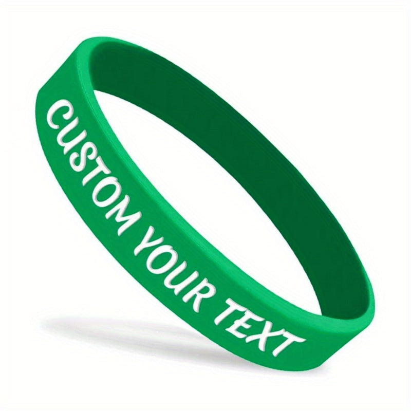 gift 77pcs custom silicone bracelets   supplies