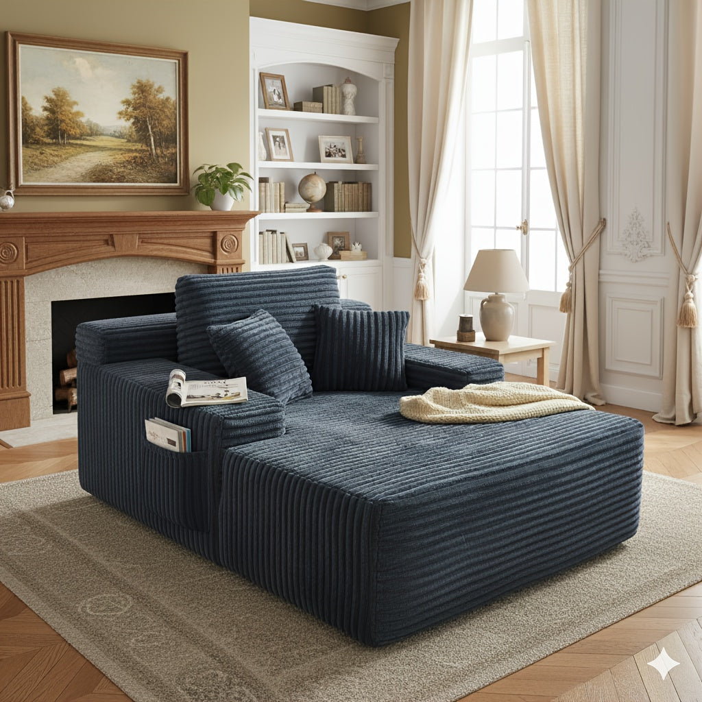 47 24 inches wide chaise lounge indoor oversized chaise