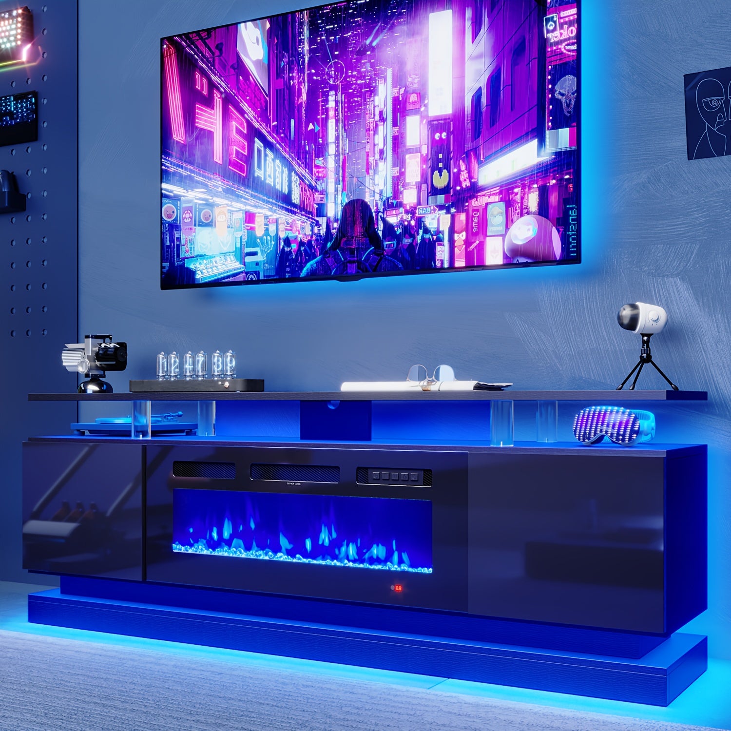 fireplace tv stand 36 fireplace modern high gloss fireplace