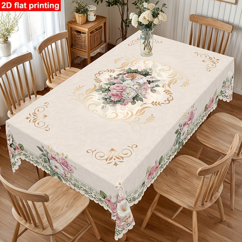 banner wavy edge 1pc spring summer   vintage