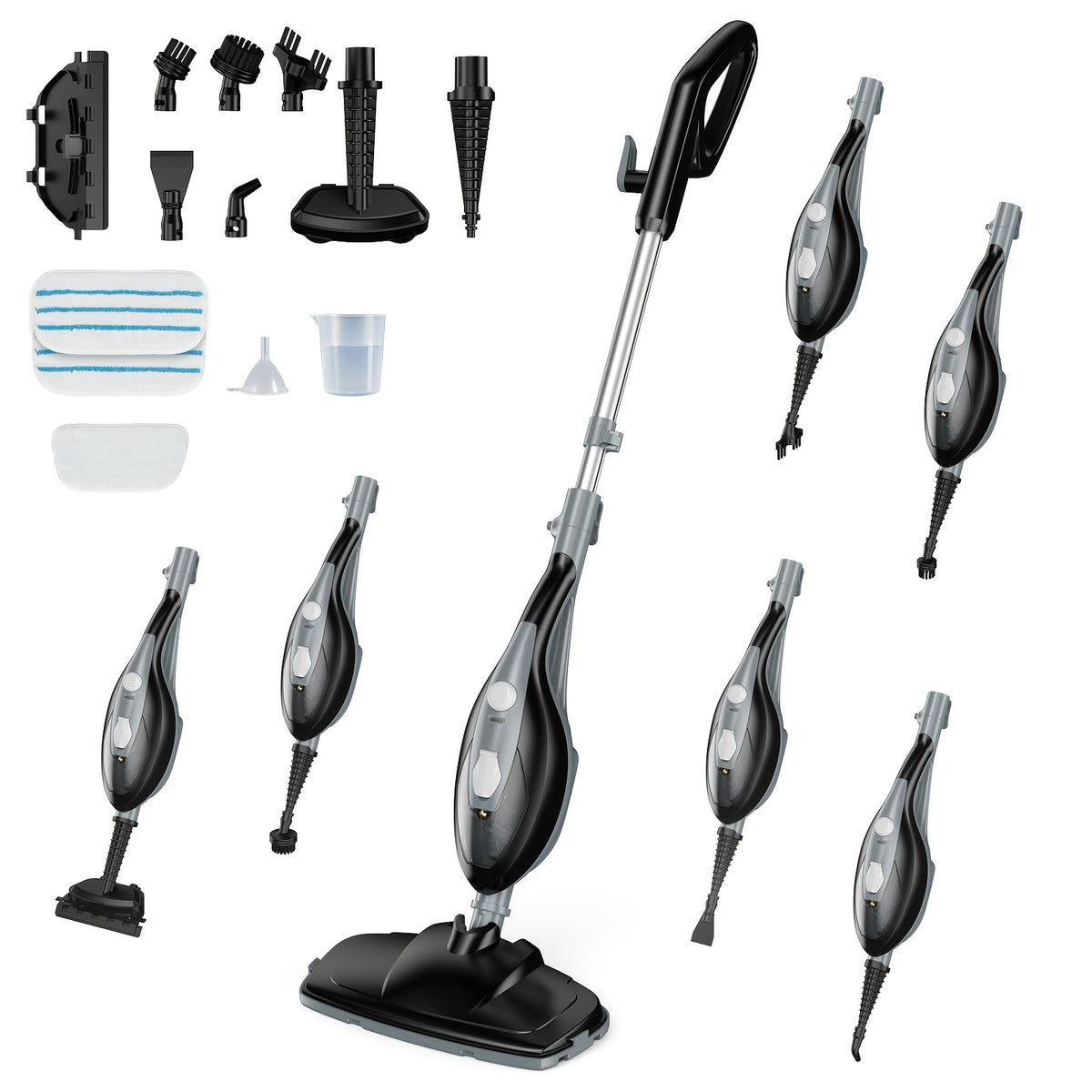 10 in 1 multifunctional steam mop 1550w high pressure
