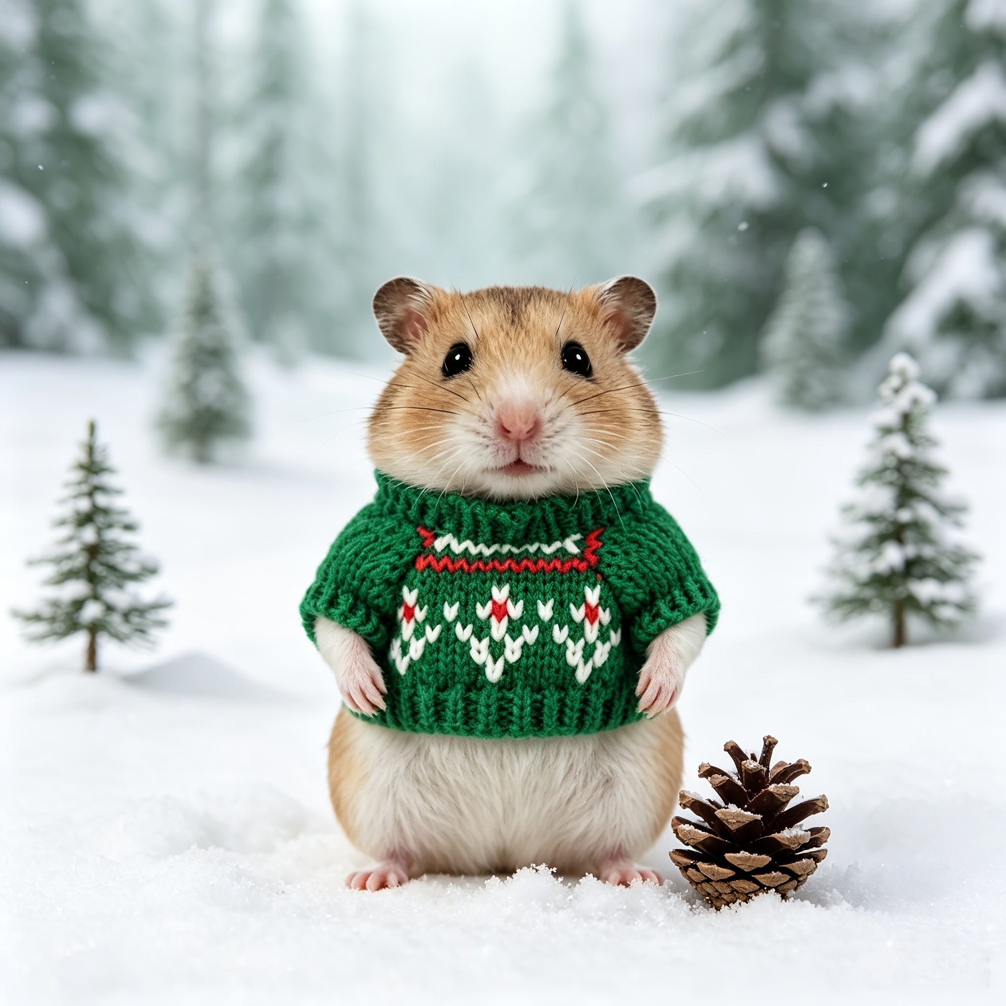 4pcs small pet autumn winter clothing cute hamster clothes