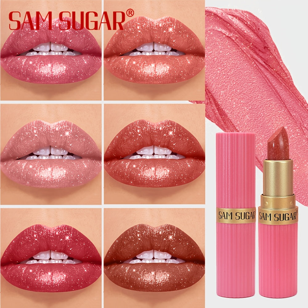 new product lipstick makeup set six pearlescent