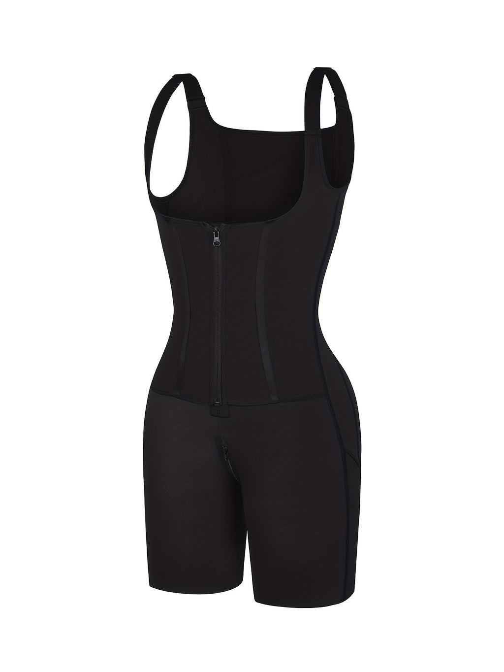 women 2in 1 adjust hooks abdomen trimmer control shapewear