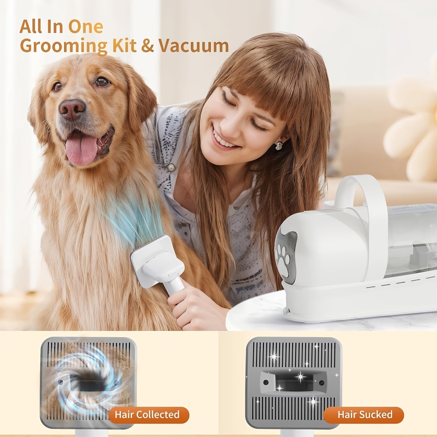dog grooming kit pet grooming vacuum pet clipper nail