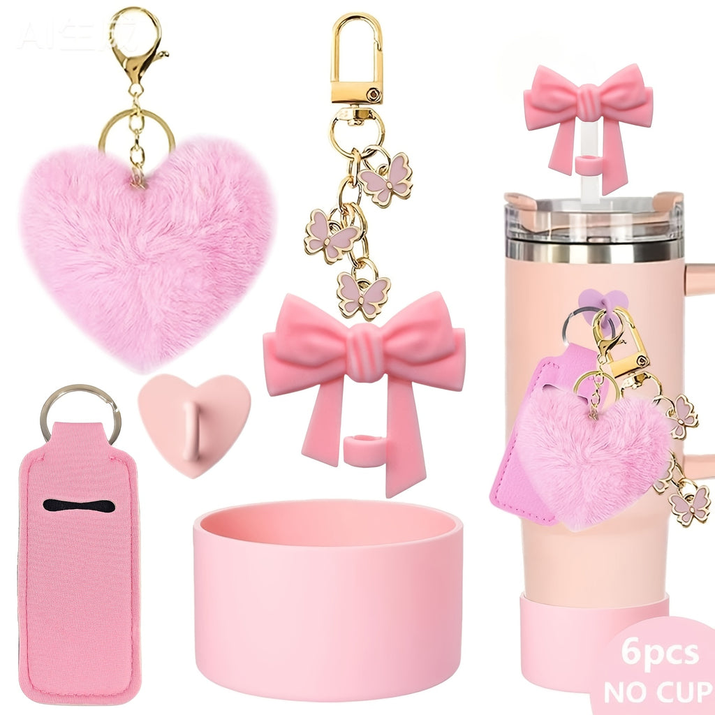 gift 6pcs   silicone decorative additions set