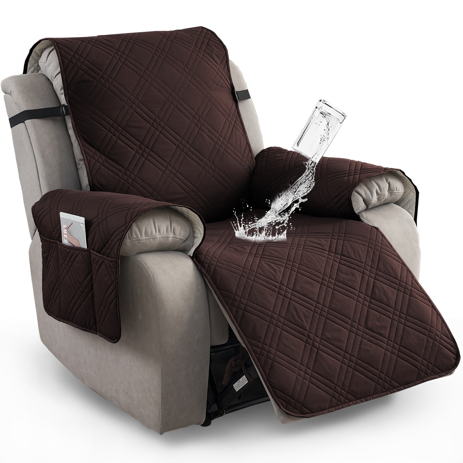 1pc 100 waterproof recliner chair cover non slip recliner