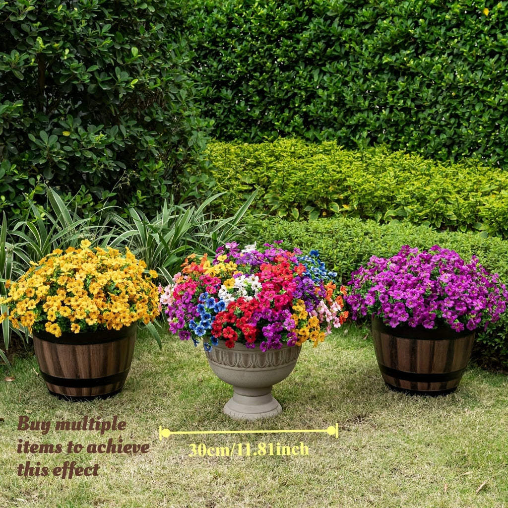 108 flowers 36 valentines   artificial eucalyptus