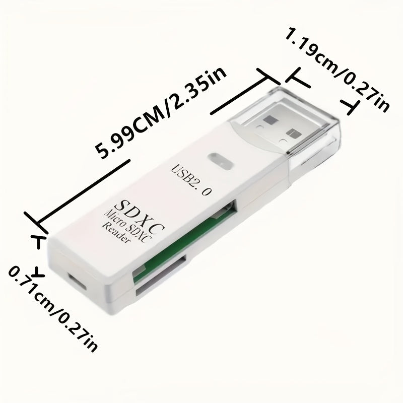 usb 2 0 sd card reader suitable pc sd tf card usb adapter