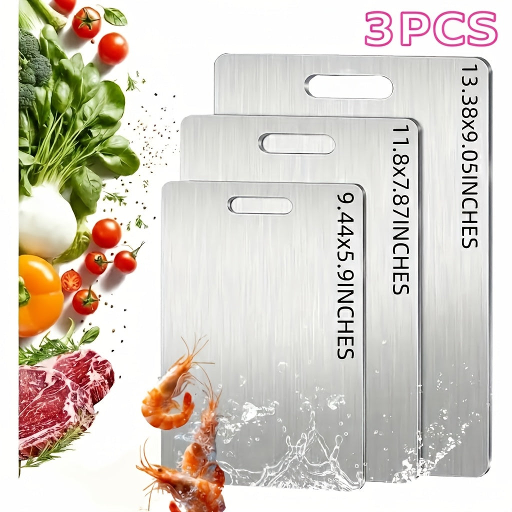 3pcs titanium cutting board set kitchen 2025 new upgrade 100