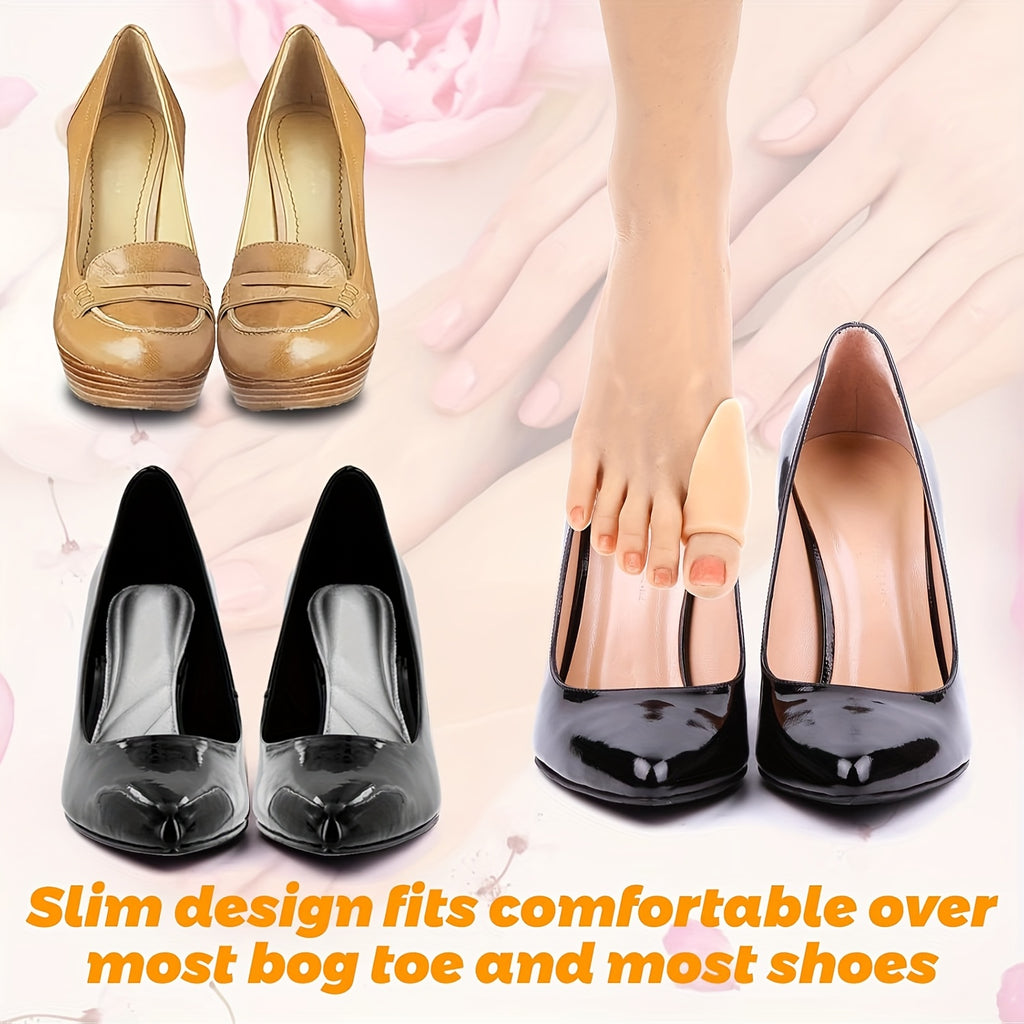 2pcs gel big toe   prevent toe friction anti