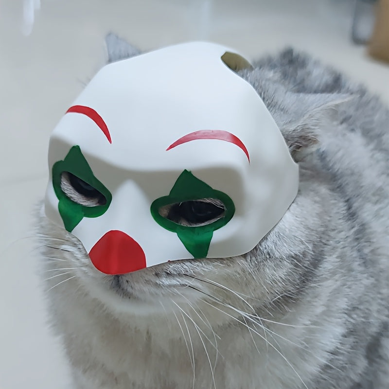 prank funny   white styling pet cat photo mask