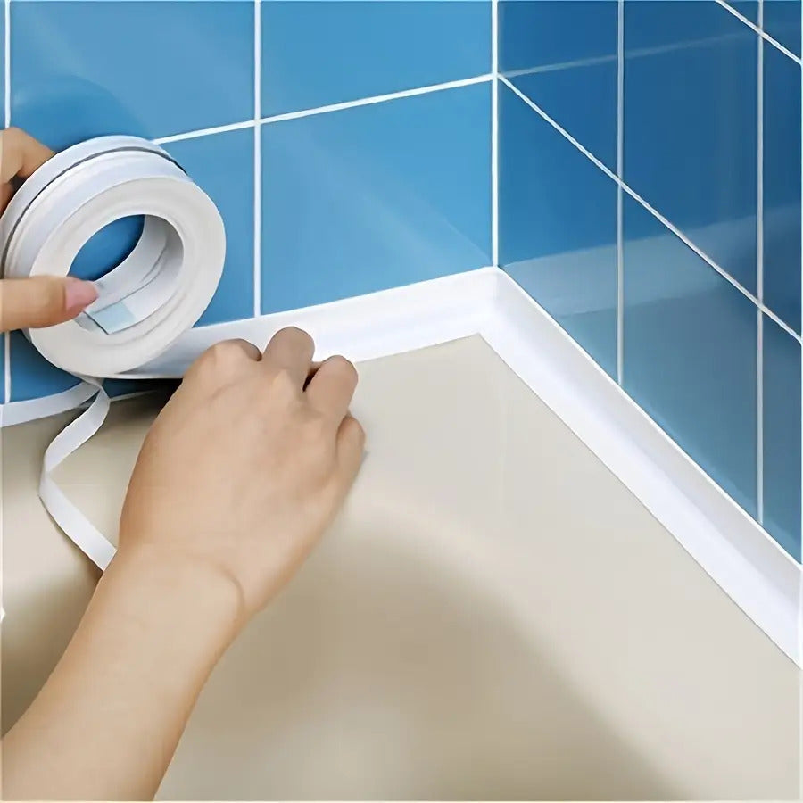 3 rolls kitchen bathroom waterproof tape   sink