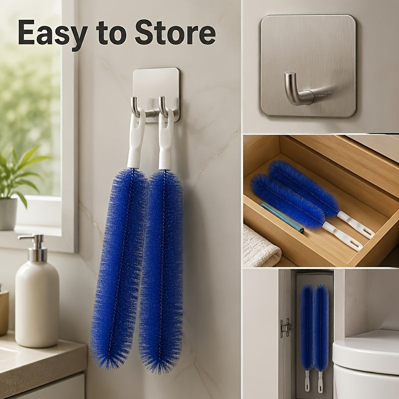 2pcs fan cleaning brush hook flexible fan dust removal brush