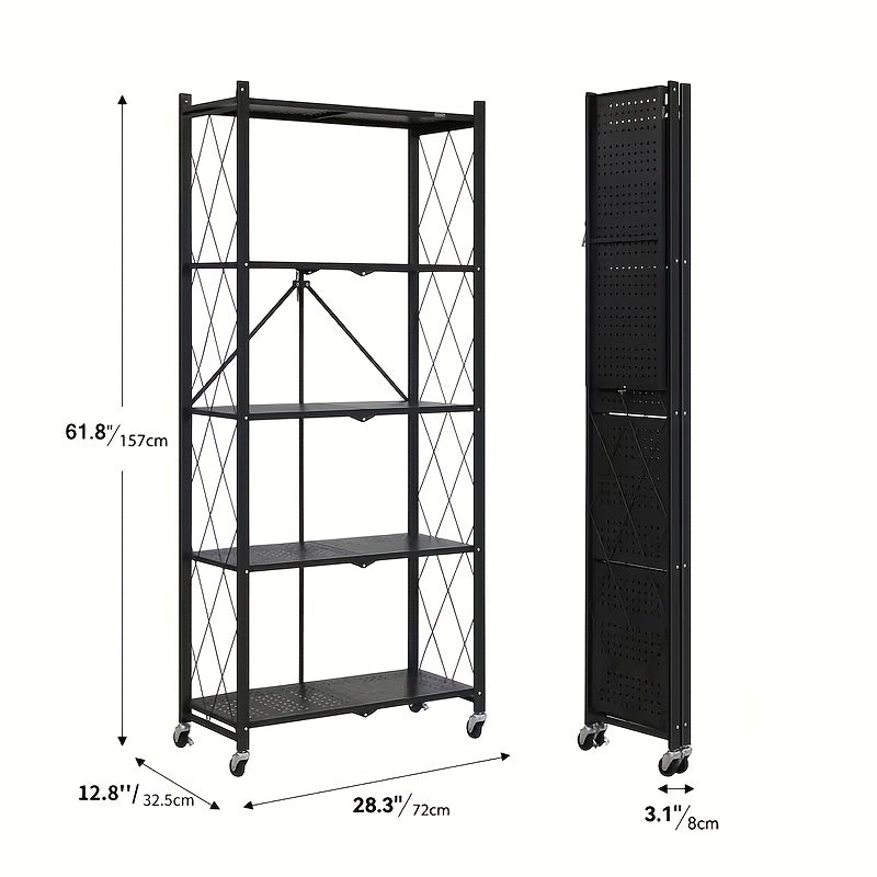 3 4 5 tier outdoor storage rack no   multi