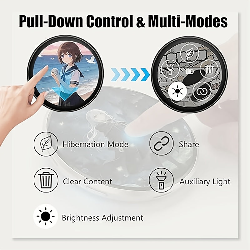 2026 new electronic badge display   high frame