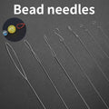 7pcs bead threading needle kit ideal jewelry creation