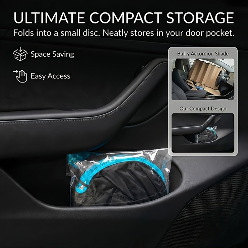 thick durable car sunshade front gear multi layer sunshade
