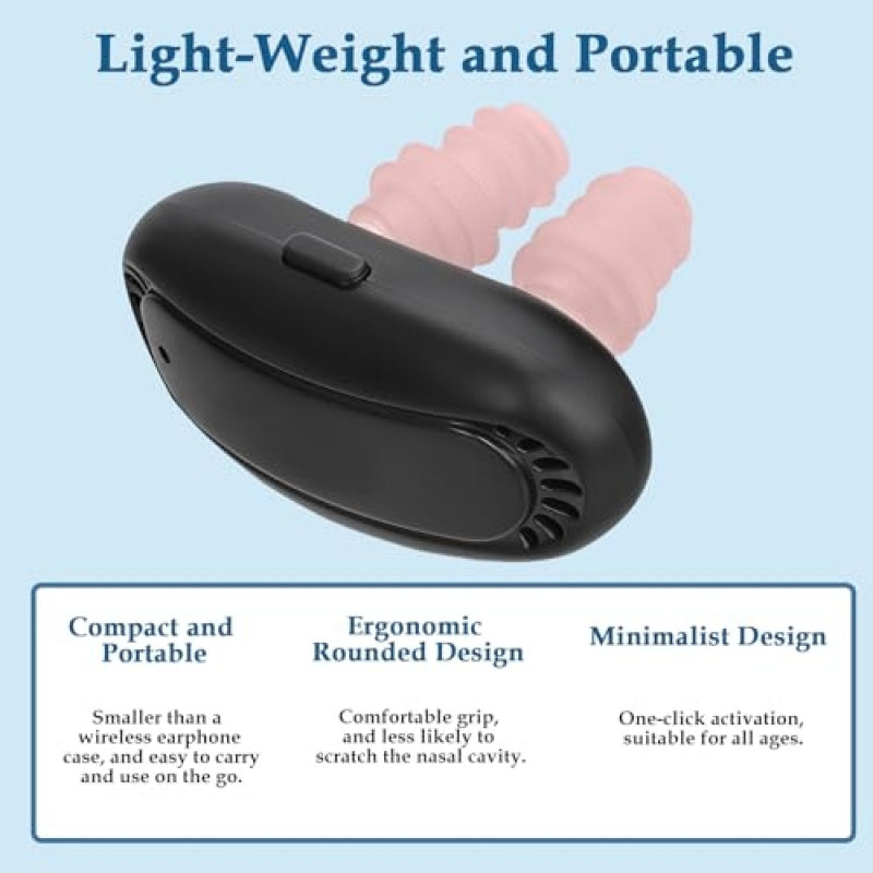 red light nasal device portable usb rechargeable sinus