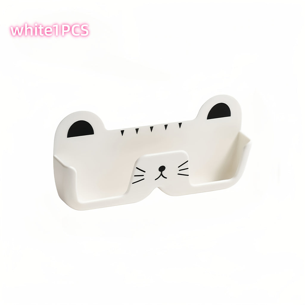 wall mounted glasses storage box suitable bedside bathroom