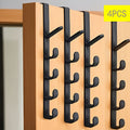 5 hook door organizer 4pcs set 5 hook door hook back bag