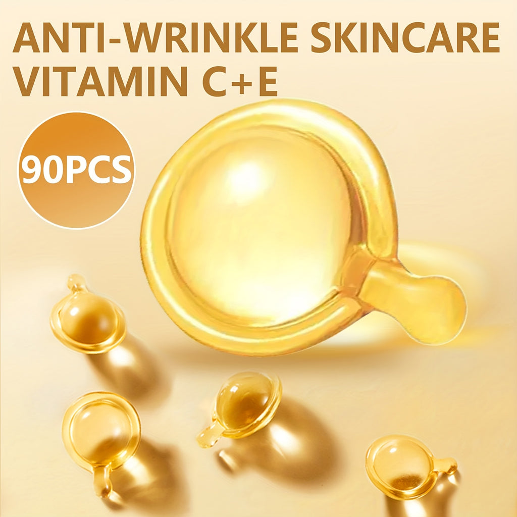 cosnyce 90pcs vitamin c e skincare essence capsules vitamin