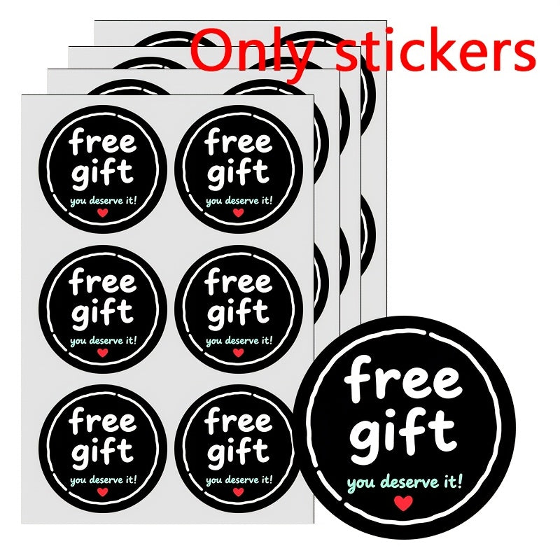 96pcs compatible stickers   text round border heart