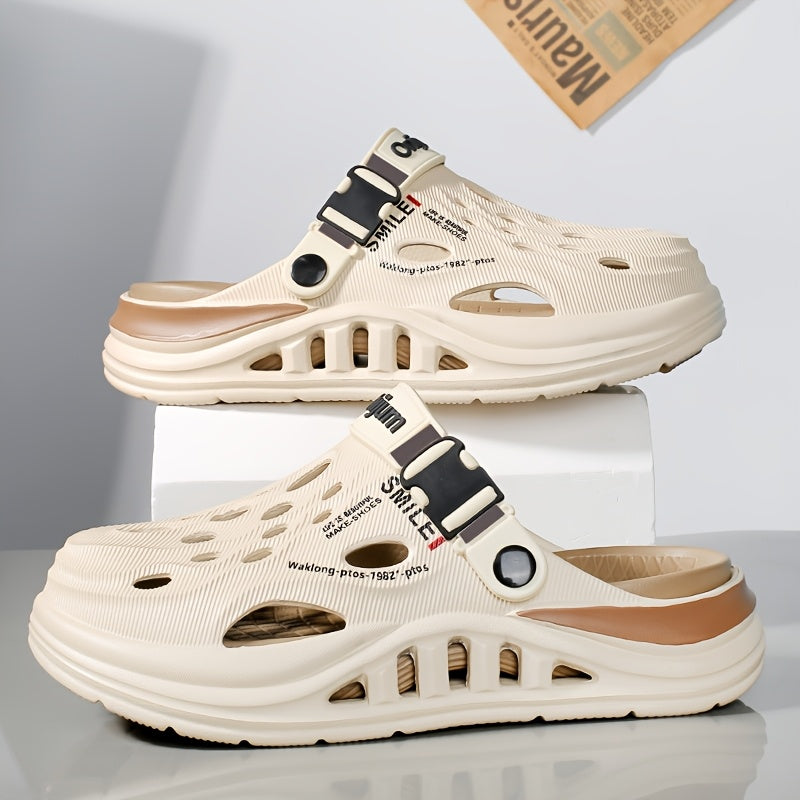 womens wide toe clogs summer slip shoes thick platform