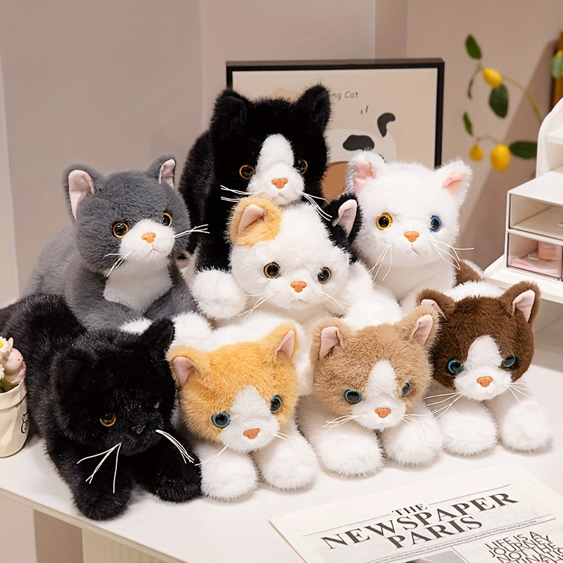 stuffed animal realistic ragdoll kitten