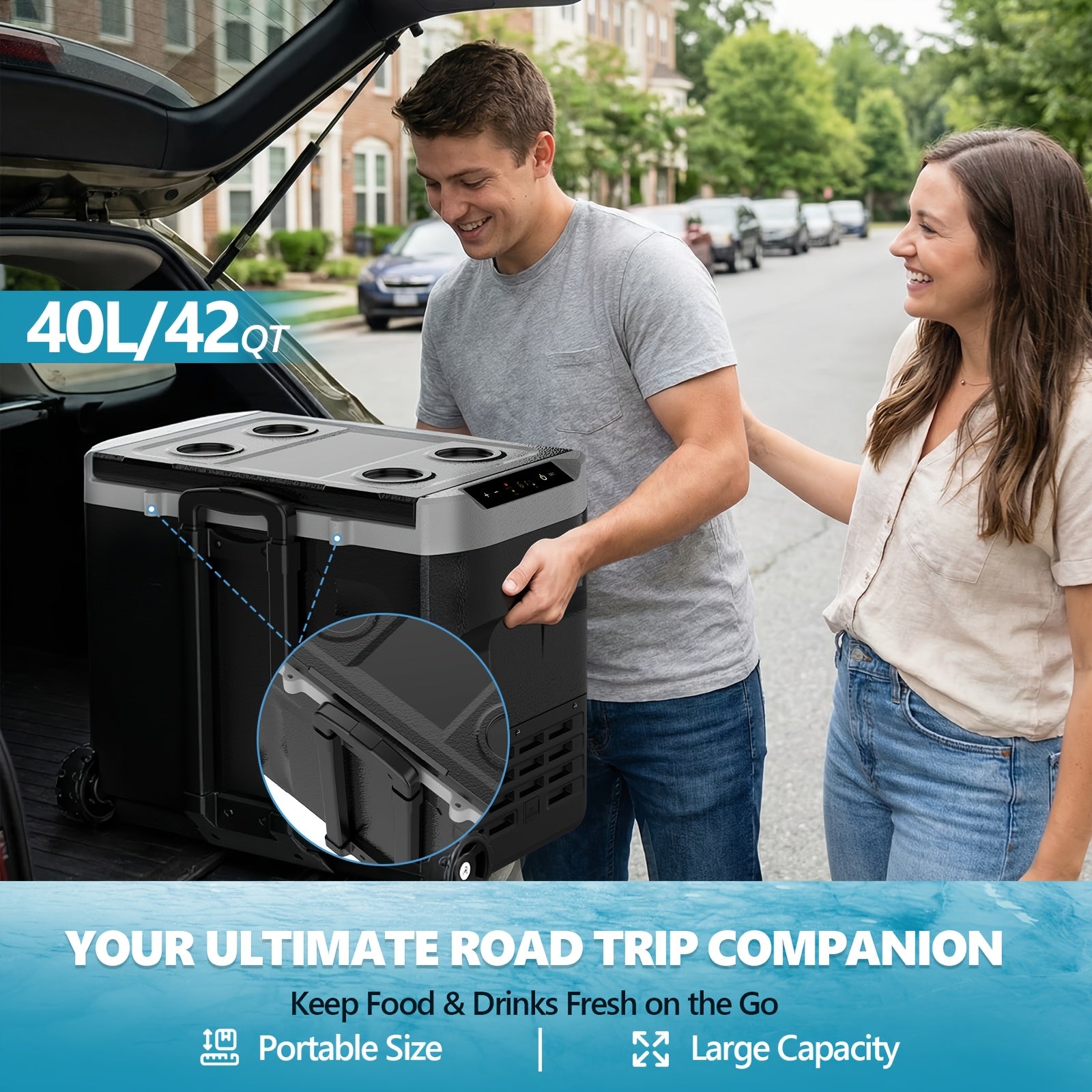portable 12v 24v   ac refrigerator freezer suitable car rv