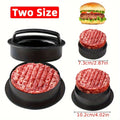 1pc 3 in 1 hamburger press meat patty press cheeseburger