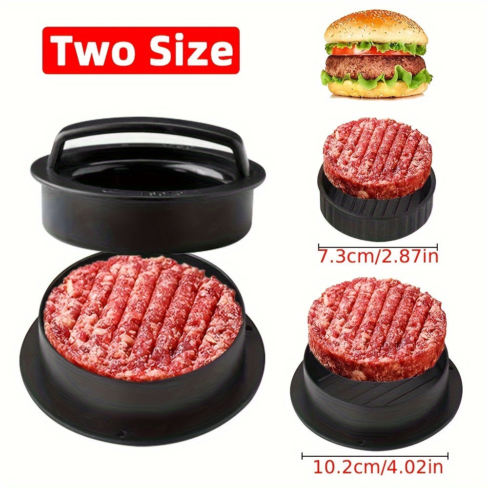 1pc 3 in 1 hamburger press meat patty press cheeseburger