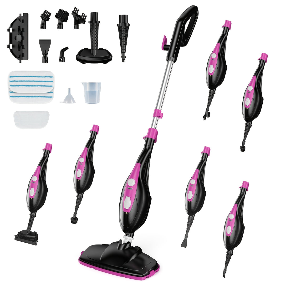 10 in 1 multifunctional steam mop 1550w high pressure
