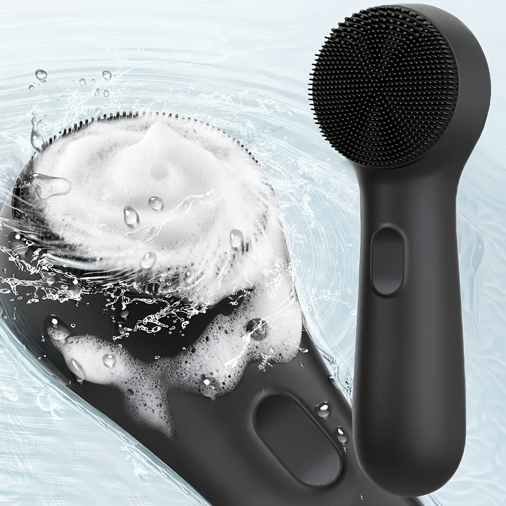 silicone facial cleansing brush electric face scrubber