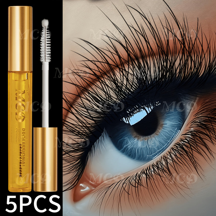 5pcs eyelash serum eye makeup nourishes eyelashes